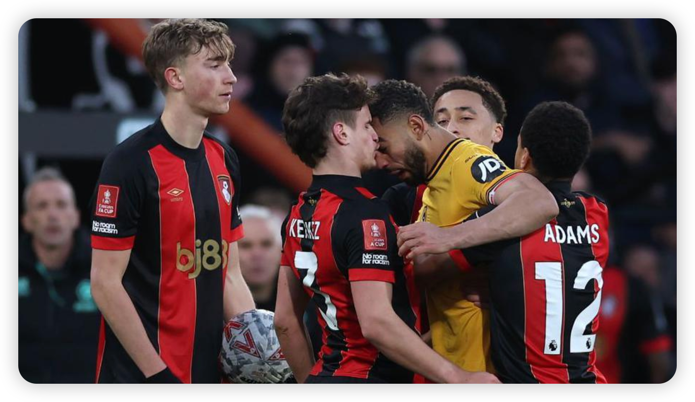 The Incident: A Moment of Madness at the Vitality Stadium